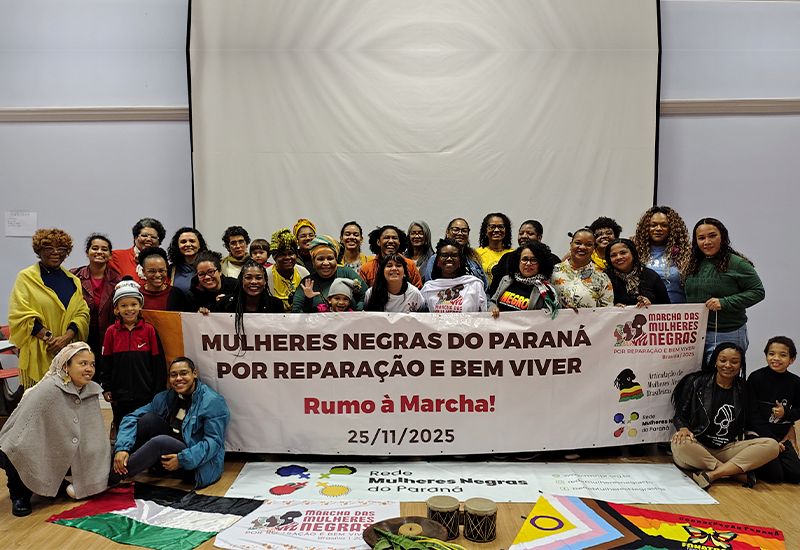 COMITÊ DE FOZ DO IGUAÇU NA MOBILIZAÇÃO PARA A MARCHA